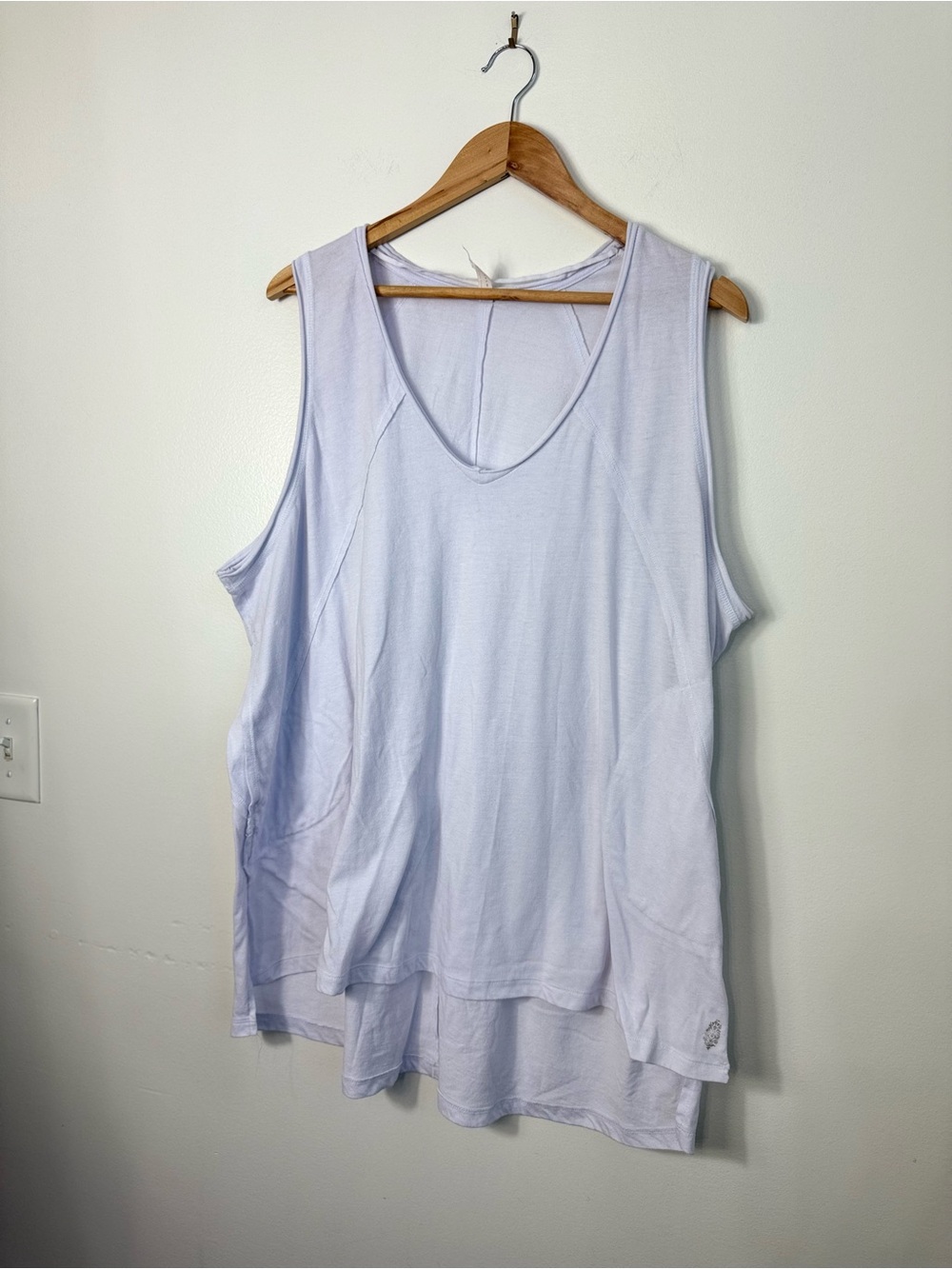 FP Movement by Free People Light Lavender Layered Muscle Tank